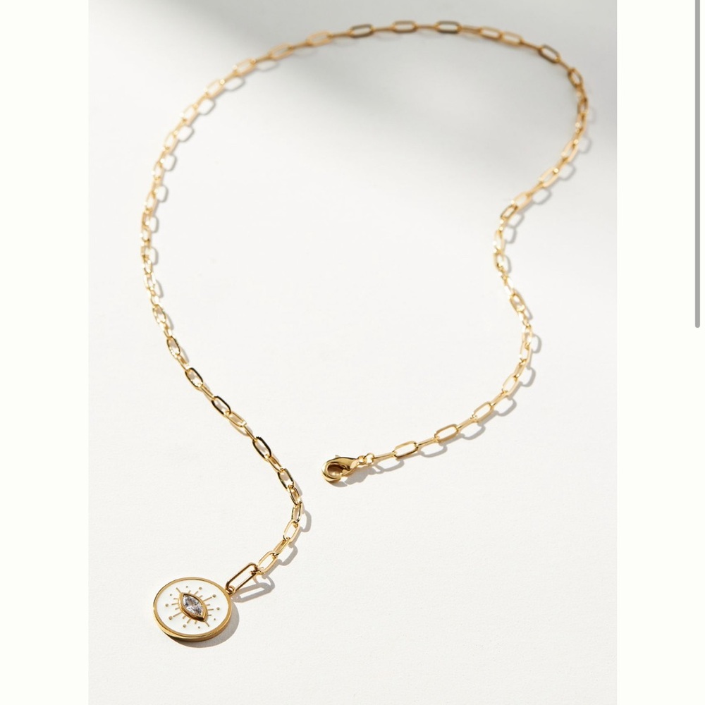 Anthropologie Thatch Spirit Eye necklace